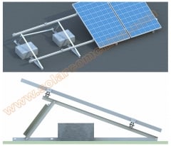 Adjustable Flat roof mounting system-Universal System